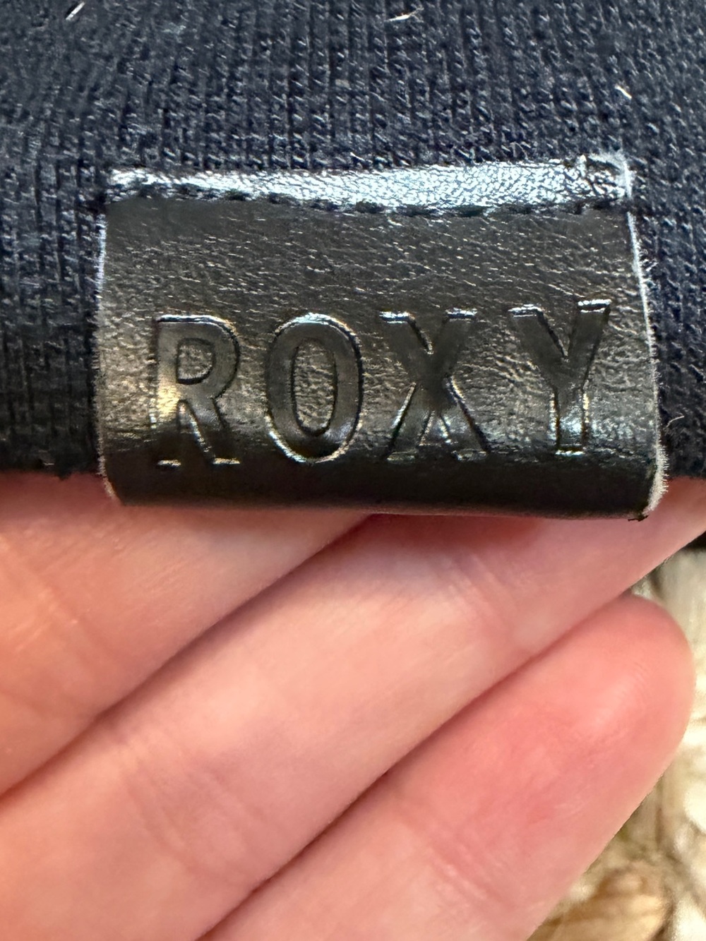 Roxy fleece sweatshirt with neck/mini hood - Picture 7 of 11